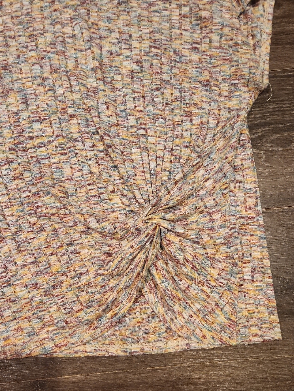 ❤ ANTHROPOLOGIE W5 SOFT KNIT TWIST TOP, LARGE - Picture 7 of 9